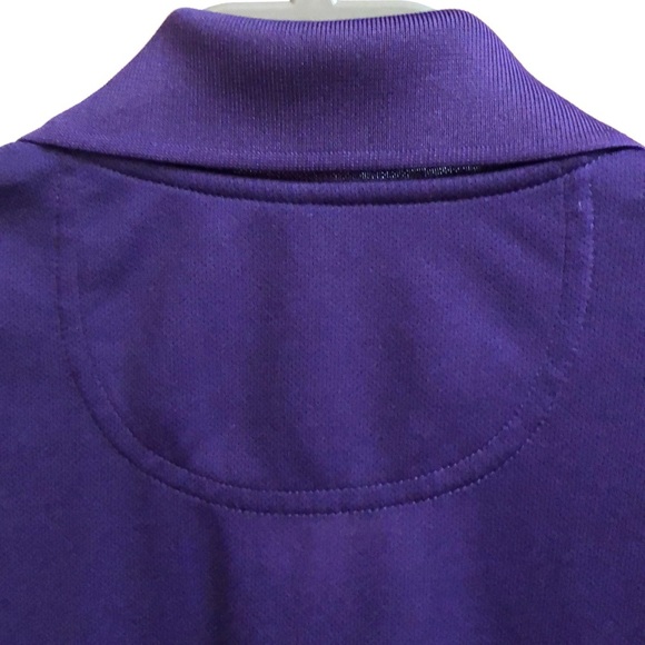 LSU POLO Tiger Logo Purple & Gold ~Medium - Picture 4 of 10